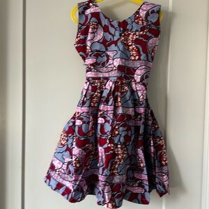High quality African fabric dress for your precious one available bet ages 3-14